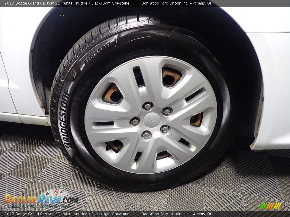 2017 Dodge Grand Caravan SE White Knuckle / Black/Light Graystone Photo #36