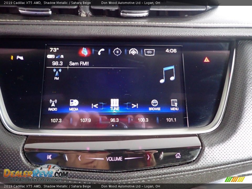 2019 Cadillac XT5 AWD Shadow Metallic / Sahara Beige Photo #2