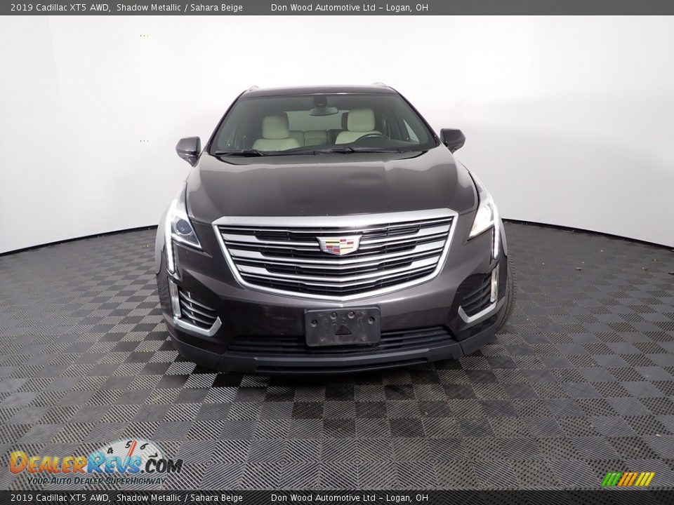2019 Cadillac XT5 AWD Shadow Metallic / Sahara Beige Photo #5