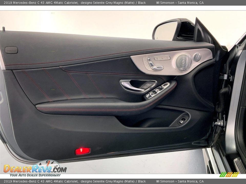 Door Panel of 2019 Mercedes-Benz C 43 AMG 4Matic Cabriolet Photo #25