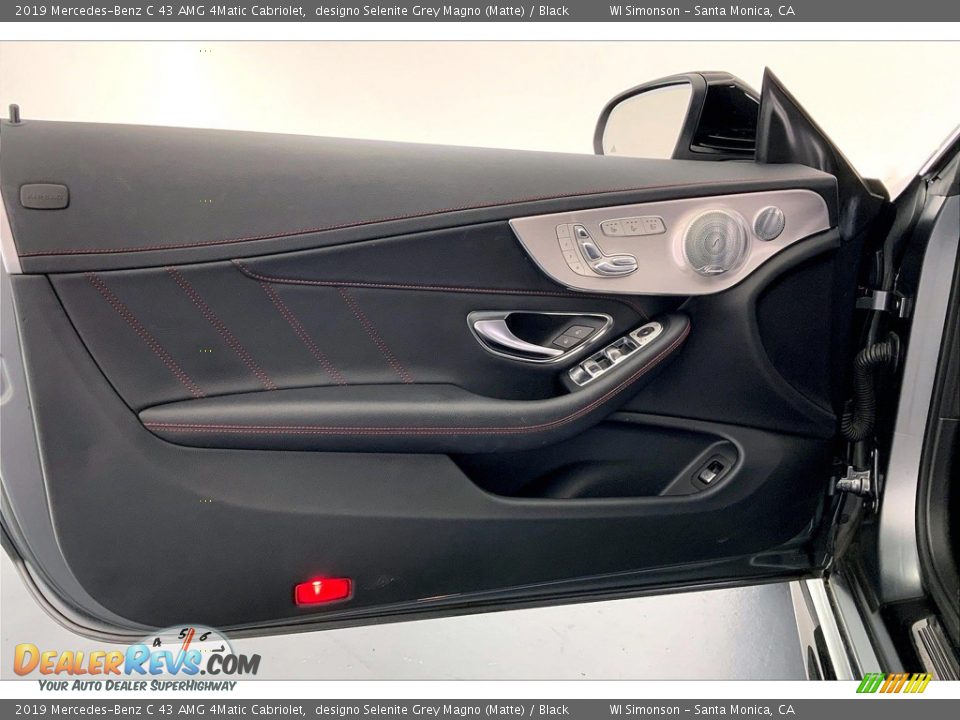 Door Panel of 2019 Mercedes-Benz C 43 AMG 4Matic Cabriolet Photo #25