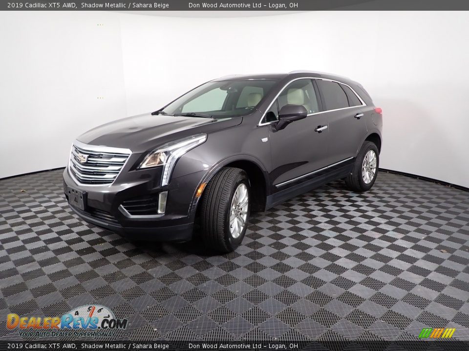 2019 Cadillac XT5 AWD Shadow Metallic / Sahara Beige Photo #6