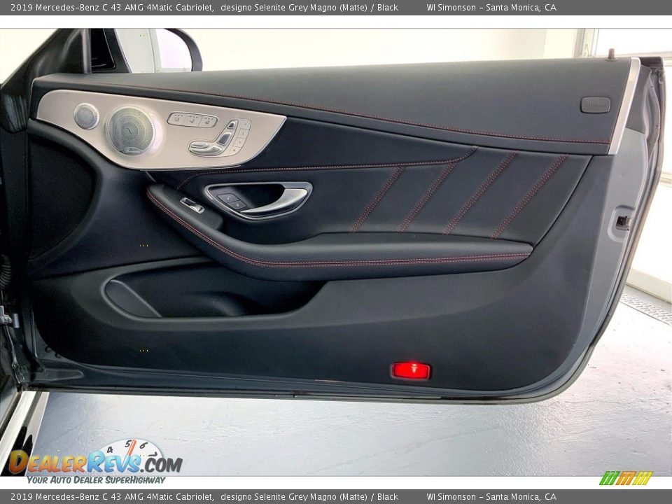 Door Panel of 2019 Mercedes-Benz C 43 AMG 4Matic Cabriolet Photo #26