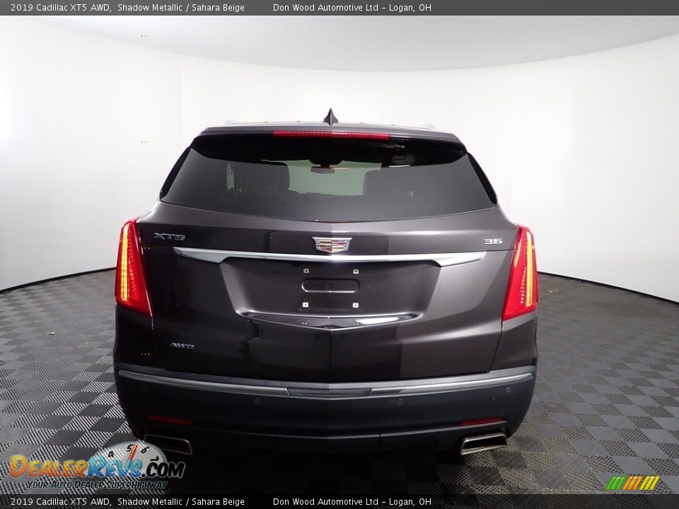 2019 Cadillac XT5 AWD Shadow Metallic / Sahara Beige Photo #8