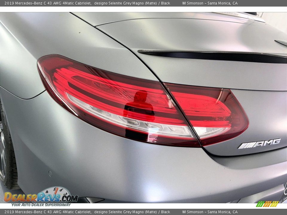2019 Mercedes-Benz C 43 AMG 4Matic Cabriolet designo Selenite Grey Magno (Matte) / Black Photo #28