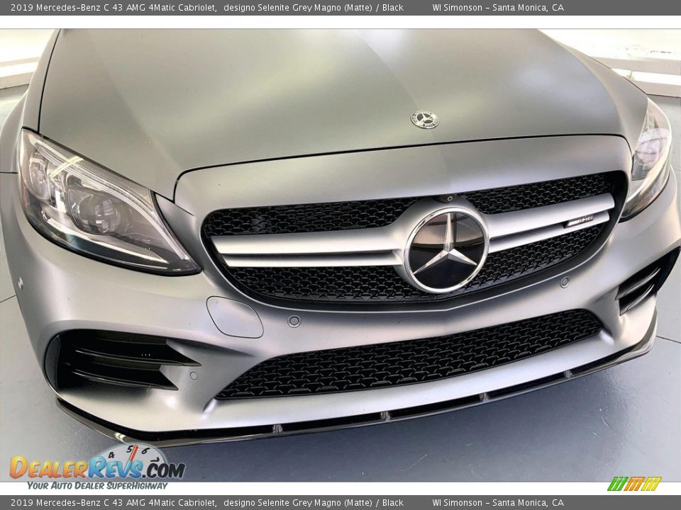 2019 Mercedes-Benz C 43 AMG 4Matic Cabriolet designo Selenite Grey Magno (Matte) / Black Photo #29