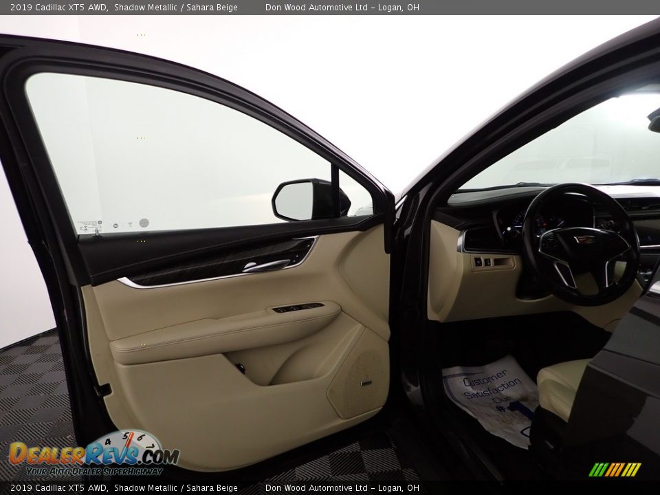 2019 Cadillac XT5 AWD Shadow Metallic / Sahara Beige Photo #12