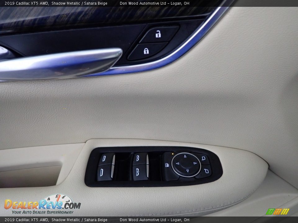 2019 Cadillac XT5 AWD Shadow Metallic / Sahara Beige Photo #13