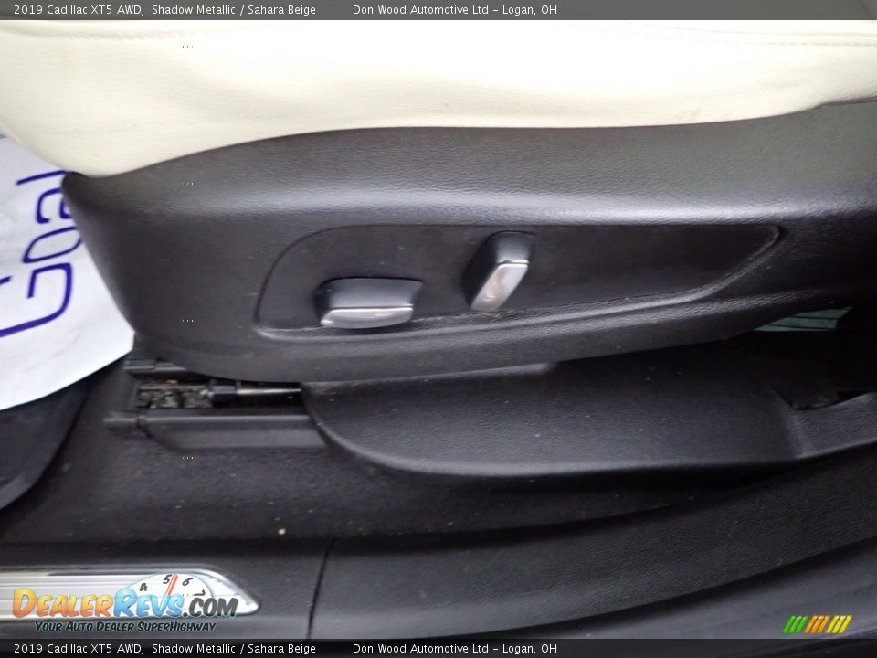 2019 Cadillac XT5 AWD Shadow Metallic / Sahara Beige Photo #14