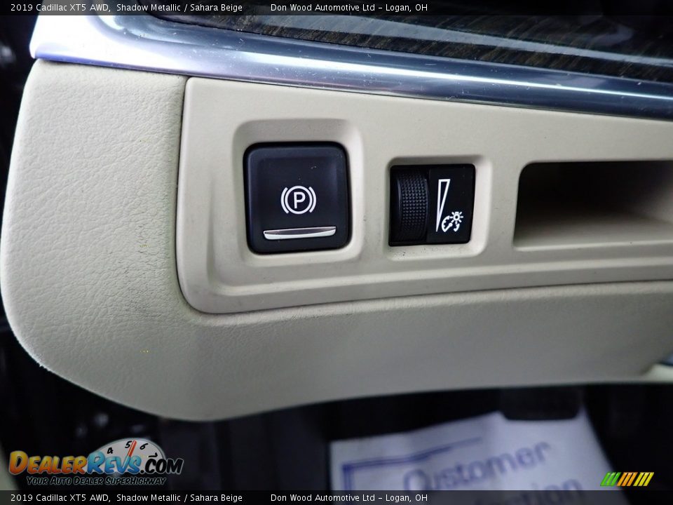 2019 Cadillac XT5 AWD Shadow Metallic / Sahara Beige Photo #16