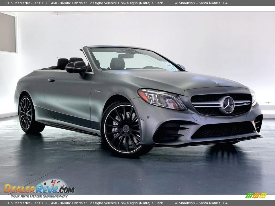 designo Selenite Grey Magno (Matte) 2019 Mercedes-Benz C 43 AMG 4Matic Cabriolet Photo #33