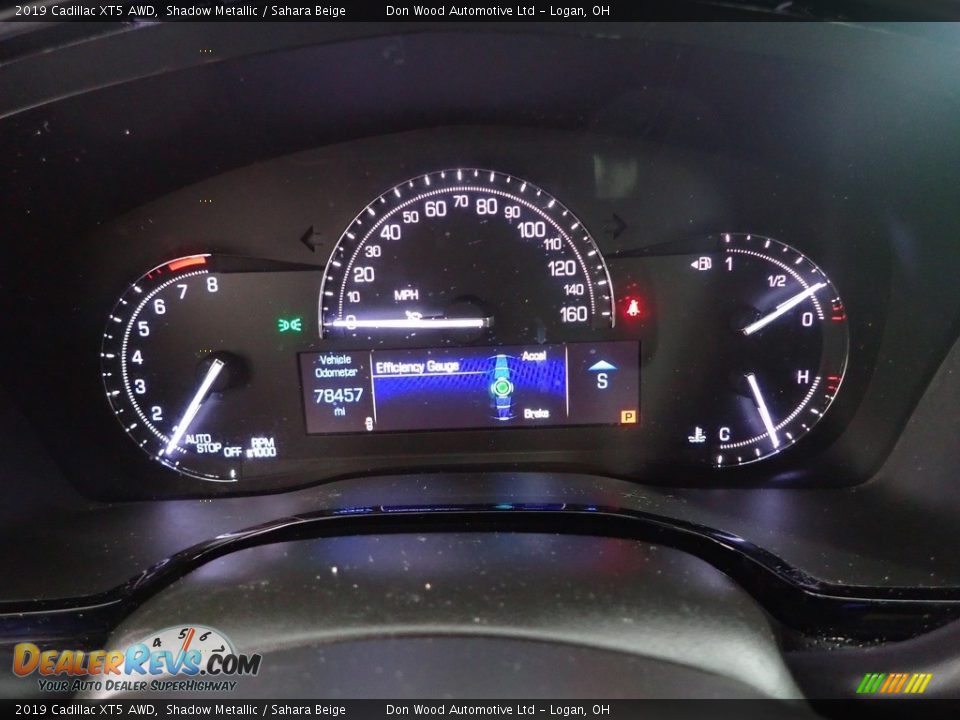 2019 Cadillac XT5 AWD Shadow Metallic / Sahara Beige Photo #19