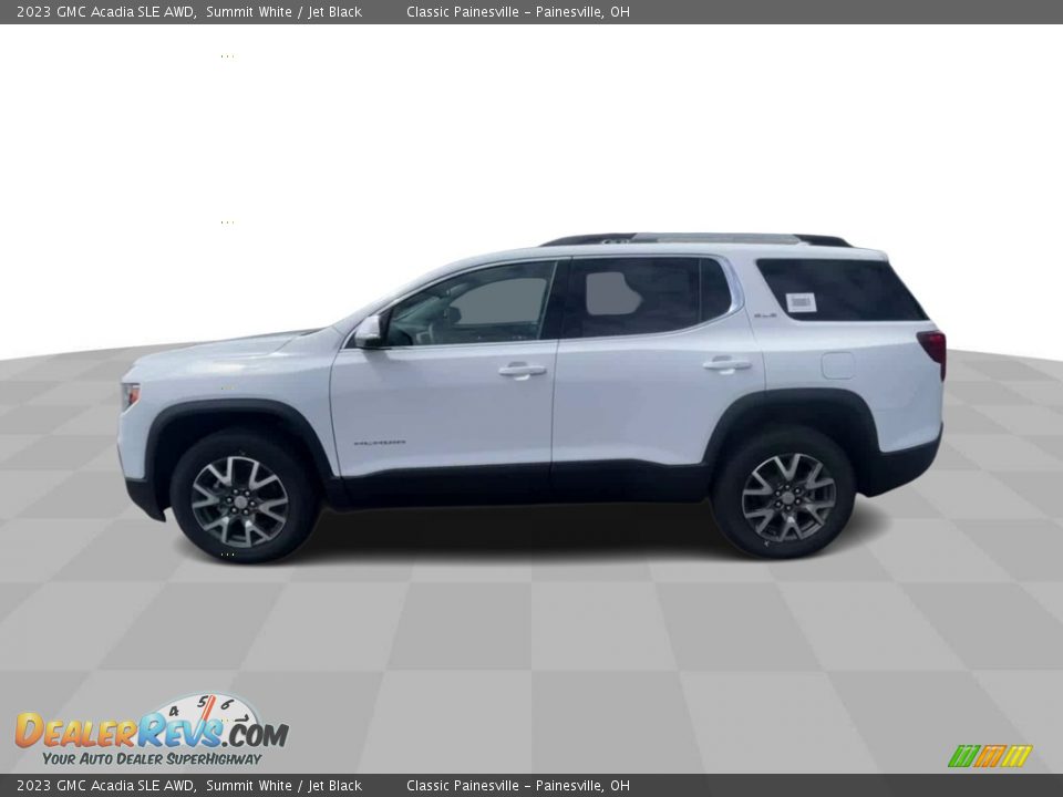 2023 GMC Acadia SLE AWD Summit White / Jet Black Photo #5