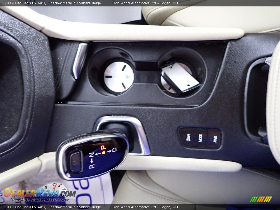 2019 Cadillac XT5 AWD Shadow Metallic / Sahara Beige Photo #21