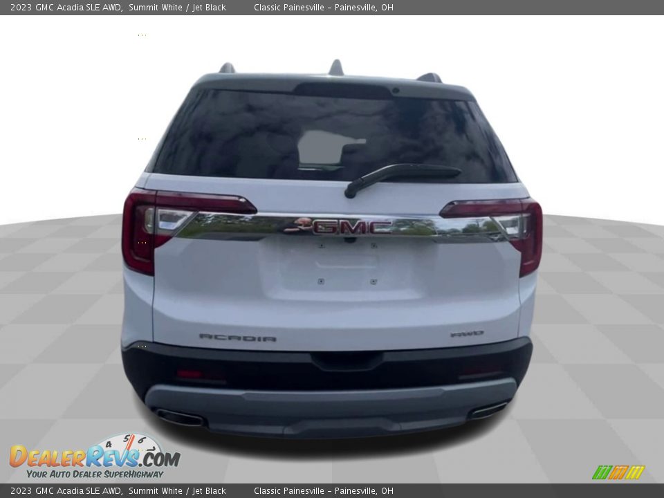 2023 GMC Acadia SLE AWD Summit White / Jet Black Photo #7