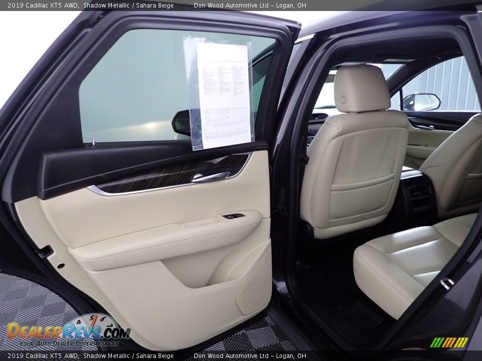 2019 Cadillac XT5 AWD Shadow Metallic / Sahara Beige Photo #23