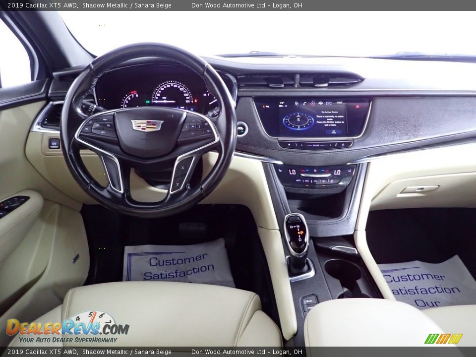 2019 Cadillac XT5 AWD Shadow Metallic / Sahara Beige Photo #25