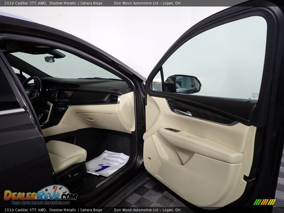 2019 Cadillac XT5 AWD Shadow Metallic / Sahara Beige Photo #26
