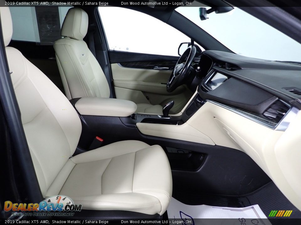 2019 Cadillac XT5 AWD Shadow Metallic / Sahara Beige Photo #27