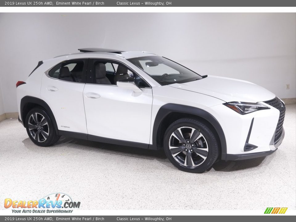 Eminent White Pearl 2019 Lexus UX 250h AWD Photo #1