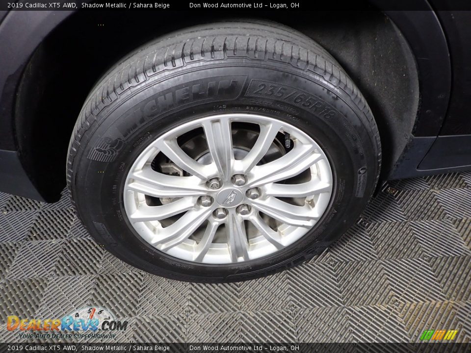 2019 Cadillac XT5 AWD Shadow Metallic / Sahara Beige Photo #30