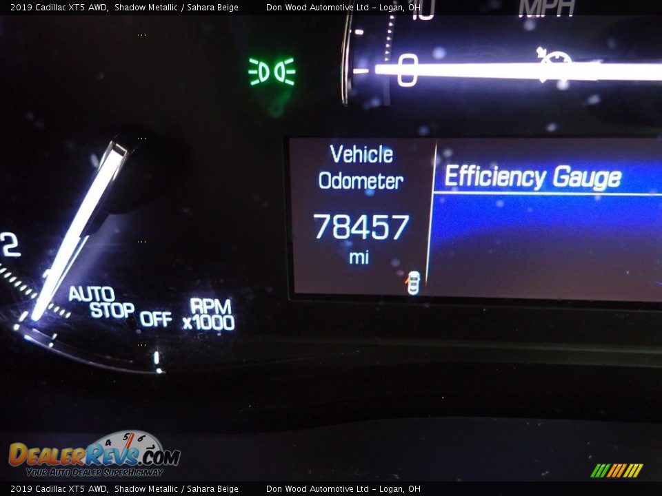 2019 Cadillac XT5 AWD Shadow Metallic / Sahara Beige Photo #31