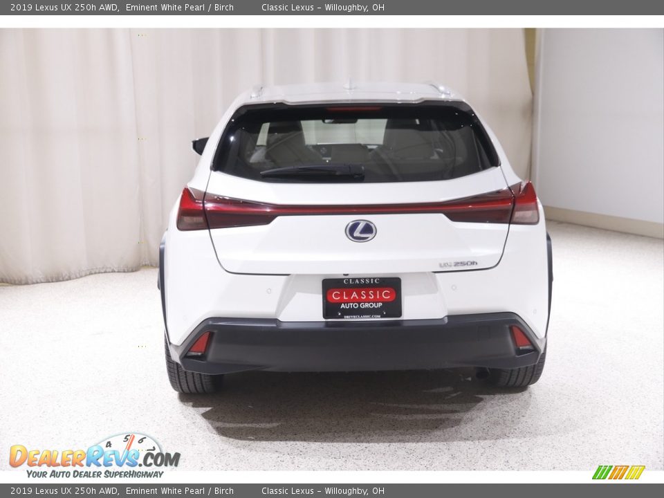 2019 Lexus UX 250h AWD Eminent White Pearl / Birch Photo #17