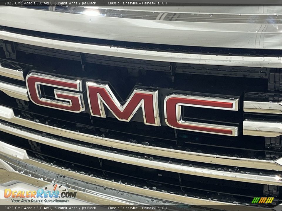 2023 GMC Acadia SLE AWD Summit White / Jet Black Photo #29