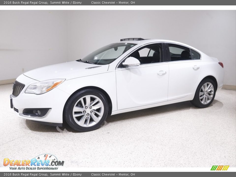 2016 Buick Regal Regal Group Summit White / Ebony Photo #3