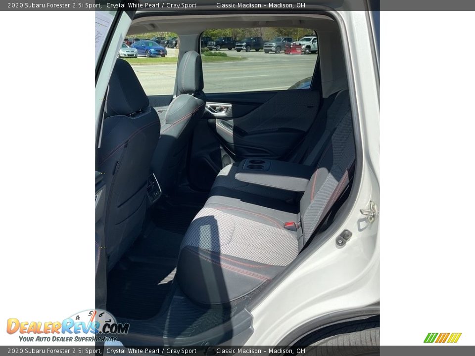 2020 Subaru Forester 2.5i Sport Crystal White Pearl / Gray Sport Photo #3