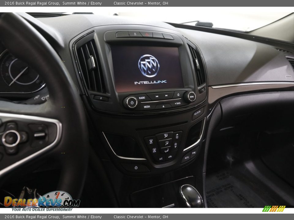 2016 Buick Regal Regal Group Summit White / Ebony Photo #9