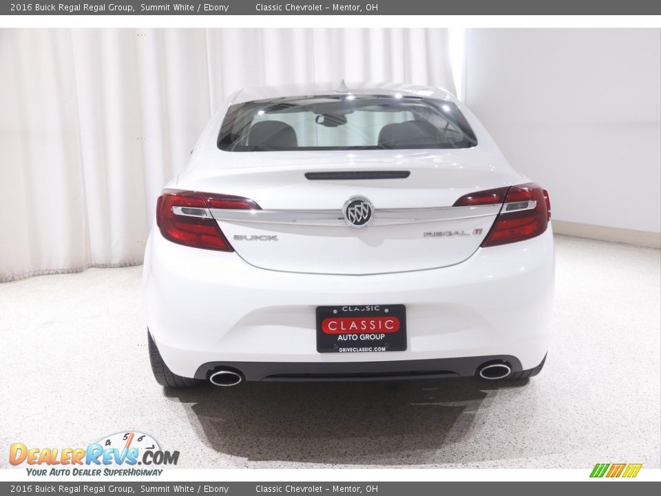 2016 Buick Regal Regal Group Summit White / Ebony Photo #19