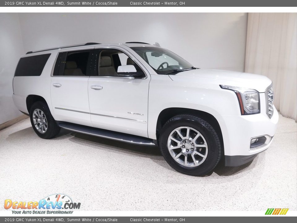 Summit White 2019 GMC Yukon XL Denali 4WD Photo #1