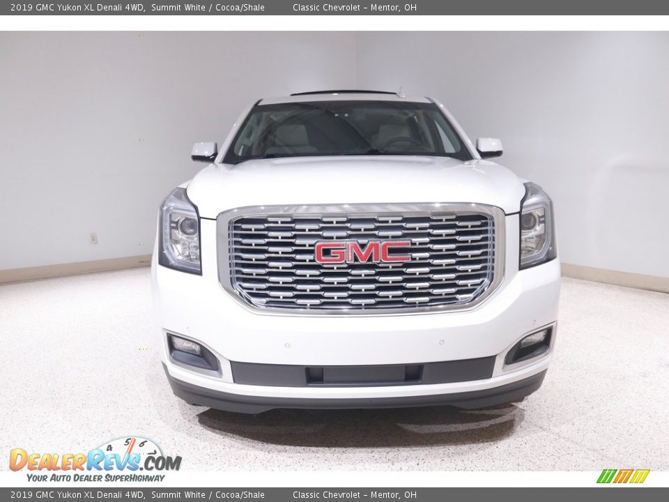 2019 GMC Yukon XL Denali 4WD Summit White / Cocoa/Shale Photo #2