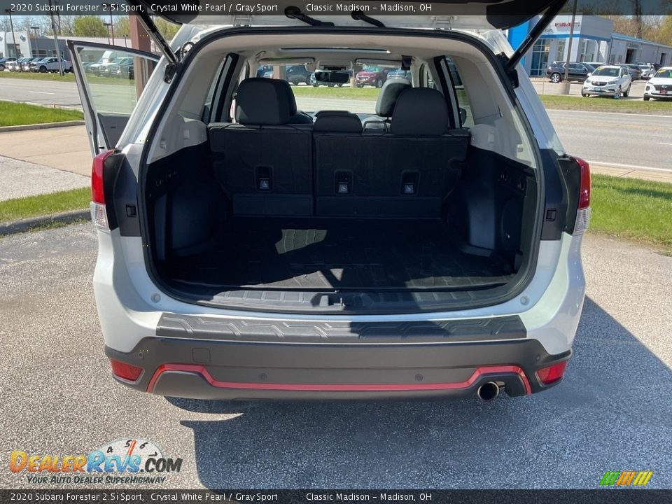 2020 Subaru Forester 2.5i Sport Crystal White Pearl / Gray Sport Photo #15