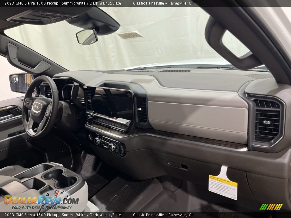 2023 GMC Sierra 1500 Pickup Summit White / Dark Walnut/Slate Photo #27