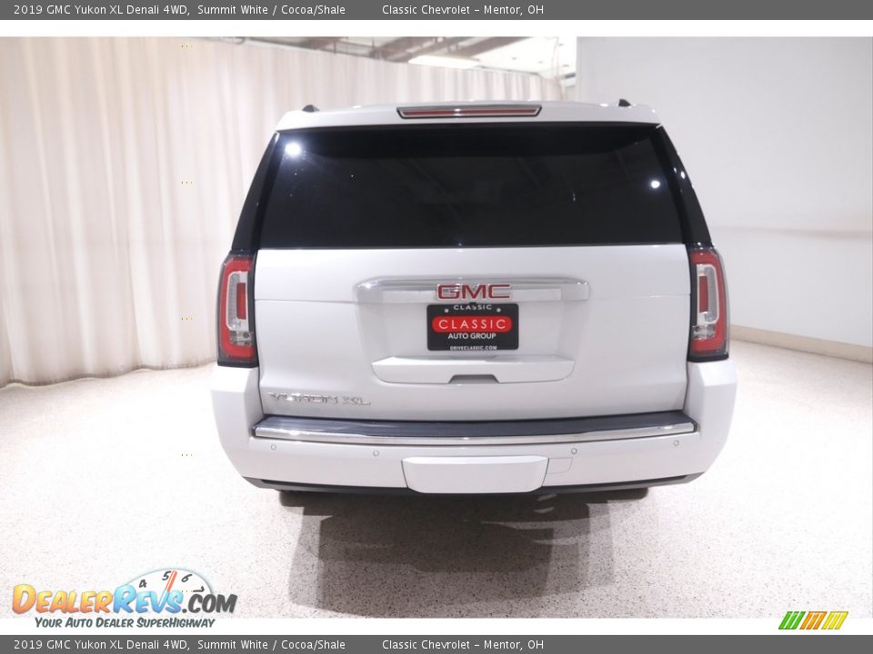 2019 GMC Yukon XL Denali 4WD Summit White / Cocoa/Shale Photo #22