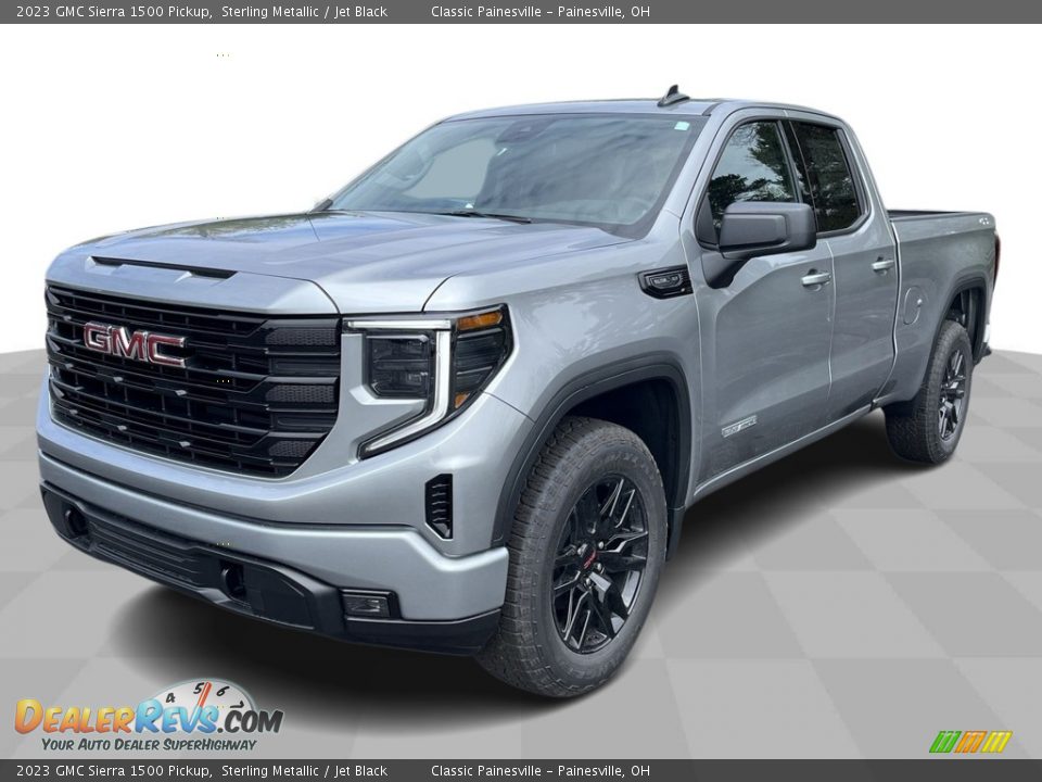 2023 GMC Sierra 1500 Pickup Sterling Metallic / Jet Black Photo #1