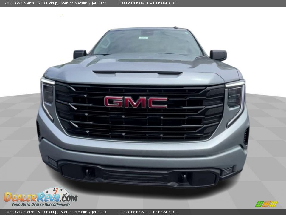 2023 GMC Sierra 1500 Pickup Sterling Metallic / Jet Black Photo #3