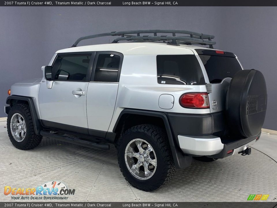 2007 Toyota FJ Cruiser 4WD Titanium Metallic / Dark Charcoal Photo #3