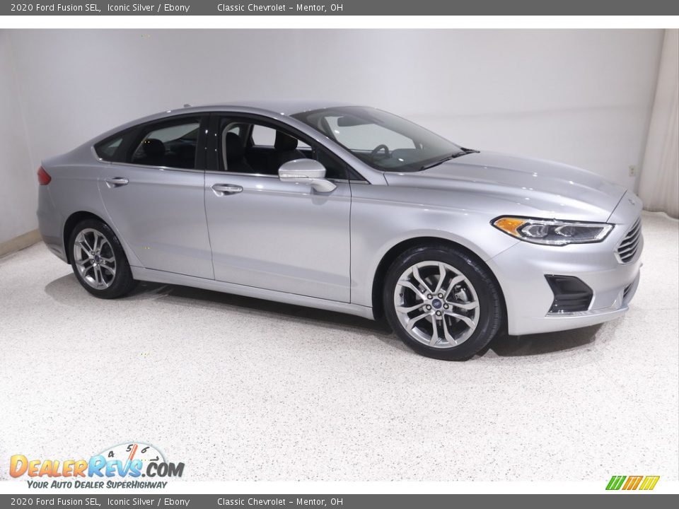 2020 Ford Fusion SEL Iconic Silver / Ebony Photo #1