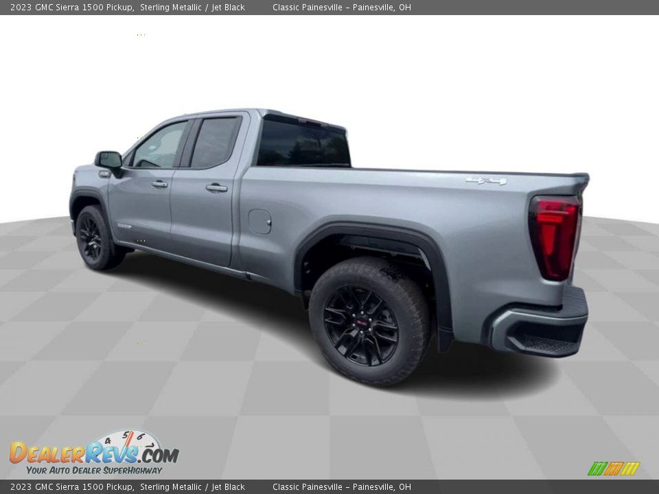 2023 GMC Sierra 1500 Pickup Sterling Metallic / Jet Black Photo #6