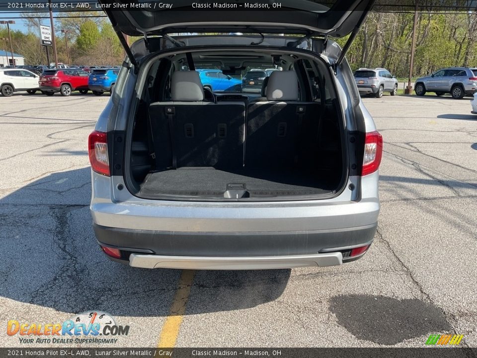 2021 Honda Pilot EX-L AWD Lunar Silver Metallic / Gray Photo #15
