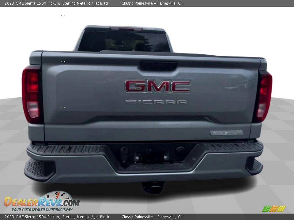 2023 GMC Sierra 1500 Pickup Sterling Metallic / Jet Black Photo #7