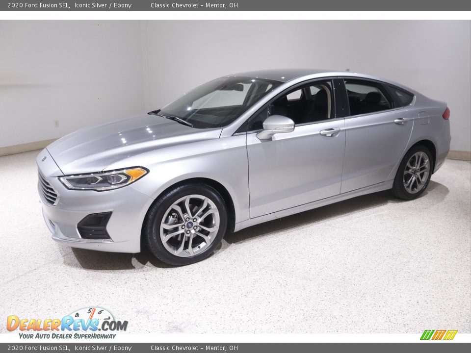 2020 Ford Fusion SEL Iconic Silver / Ebony Photo #3