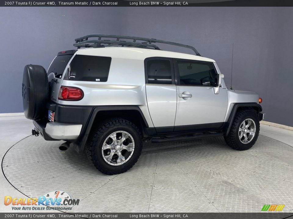 2007 Toyota FJ Cruiser 4WD Titanium Metallic / Dark Charcoal Photo #5