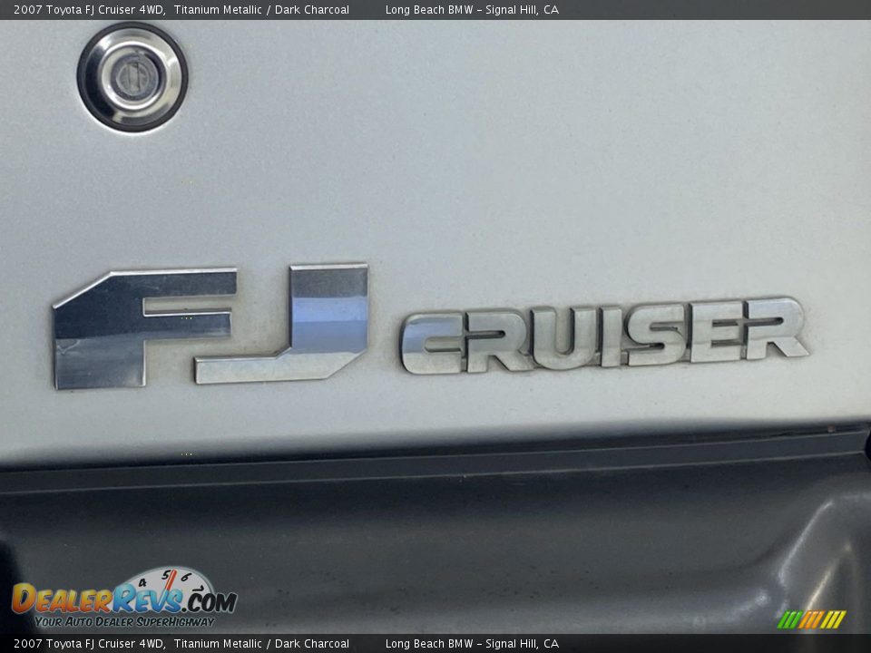 2007 Toyota FJ Cruiser 4WD Titanium Metallic / Dark Charcoal Photo #9