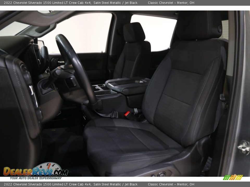 2022 Chevrolet Silverado 1500 Limited LT Crew Cab 4x4 Satin Steel Metallic / Jet Black Photo #5