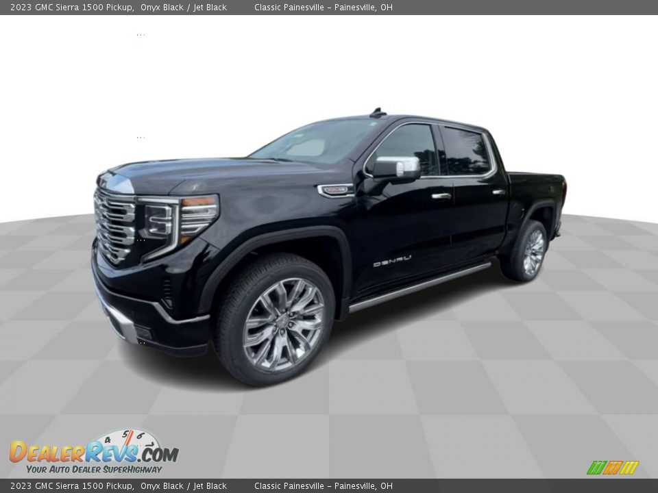 2023 GMC Sierra 1500 Pickup Onyx Black / Jet Black Photo #4