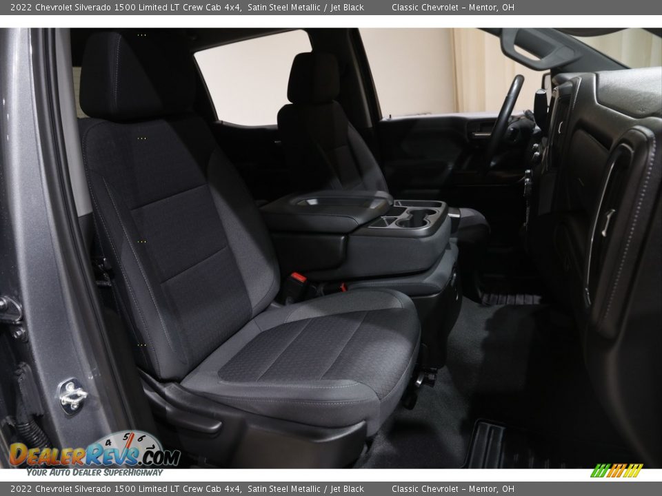 2022 Chevrolet Silverado 1500 Limited LT Crew Cab 4x4 Satin Steel Metallic / Jet Black Photo #16